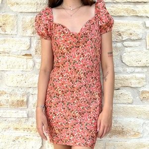 Salmon Anaya Dress